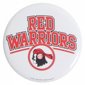 UAAP UE Red Warriors Button Pin Box Logo